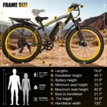 26" Fat Tire 1500W Electric Bike - Image 10