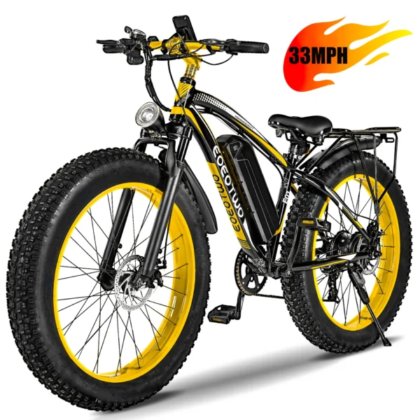 26" Fat Tire 1500W Electric Bike