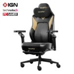 AutoFull M6 Gaming Chair, Ventilated and Heated Seat Gaming Chair with 360° Adjustable Armrest