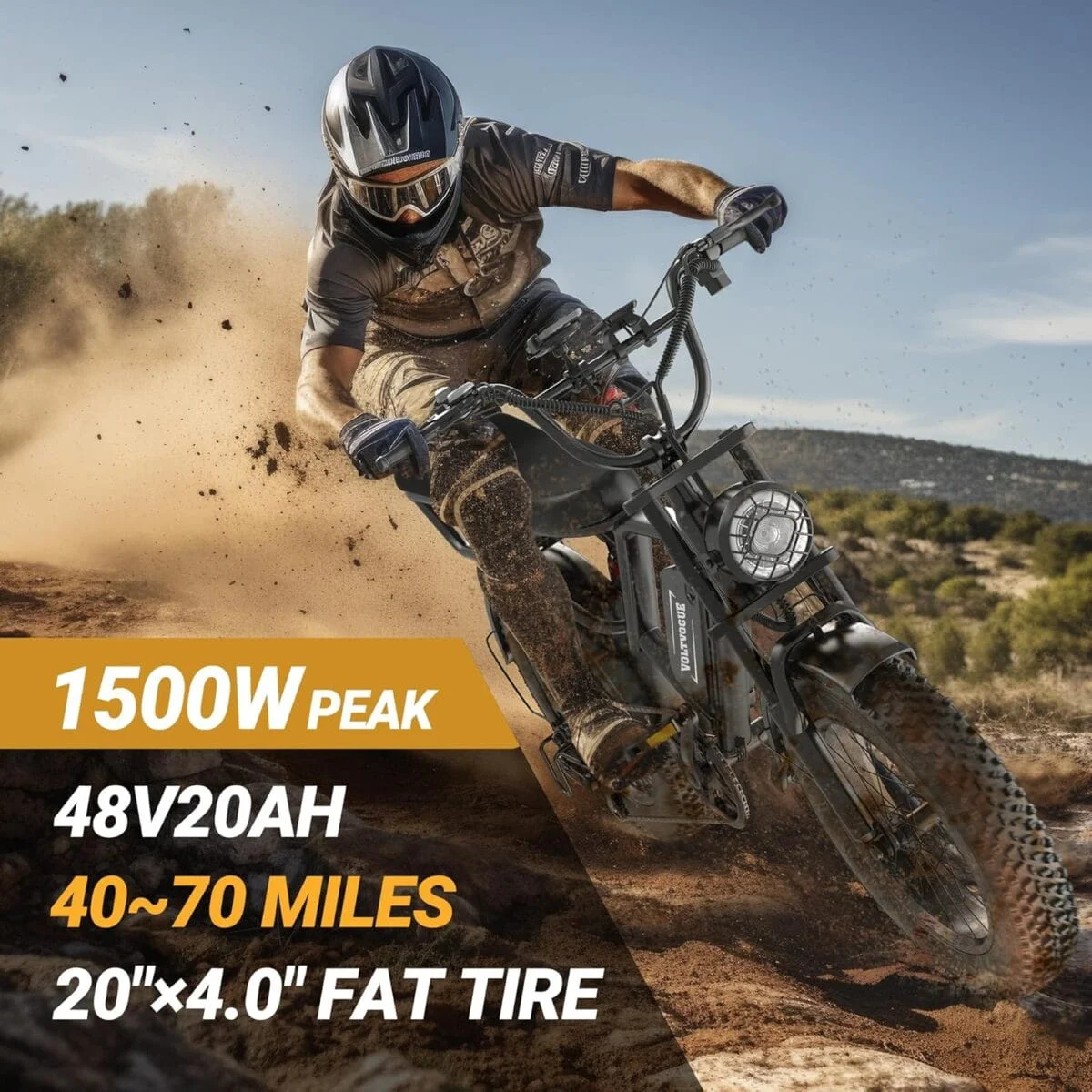VOLTVOGUE ALL-TERRAIN X | Electric ebike | Full Suspension - Image 3