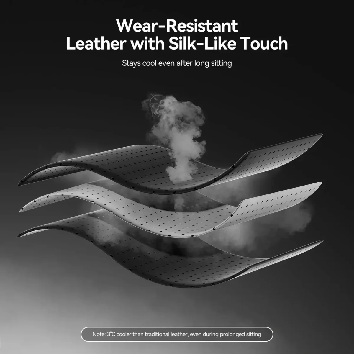AutoFull M6 Gaming Chair, Ventilated and Heated Seat Gaming Chair with 360° Adjustable Armrest - Image 6