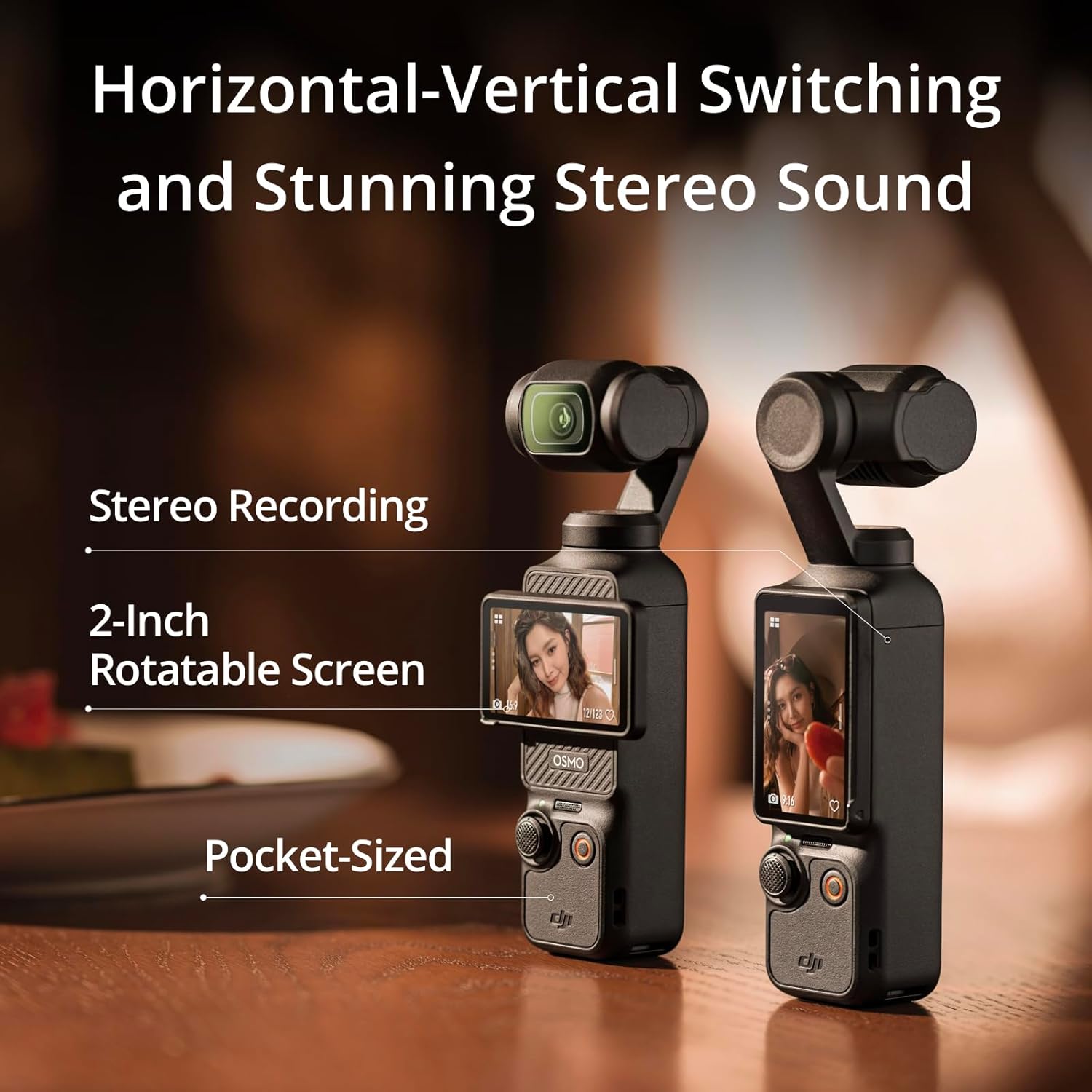 71b97F+Q6HL._AC_SL1500_-9731a2 DJI Osmo Pocket 3 Creator Combo, 1'' CMOS, 4K Resolution/120fps Vlog Camera, 3-Axis Stabilization, Face/Object Tracking, Mic Included for Clear Sound - Image 1