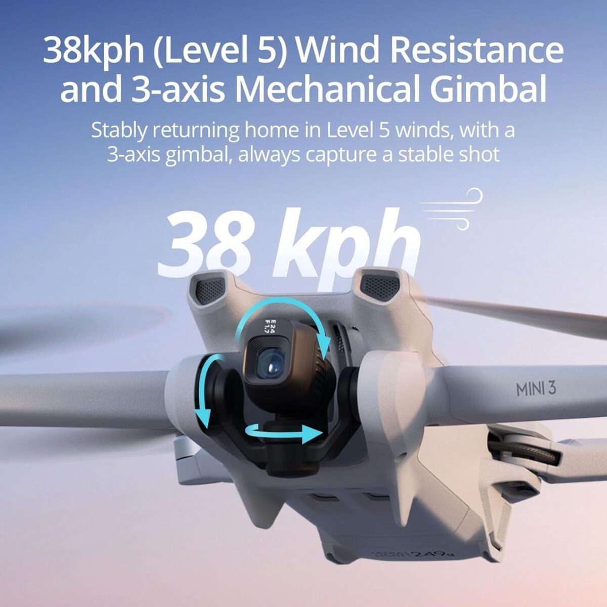 DJI Mini 3 Fly More Combo (DJI RC), Drones with Camera for Adults 4K, 3 Batteries for 114-min Flight Time, Vertical Shooting, 32800ft (10km) Video Transmission, Lightweight Mini Drone for Beginners - Image 8