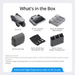 DJI Air 3S Fly More Combo (RC 2 Screen Remote Controller), Drone with 1" CMOS Wide-Angle & Medium Tele Camera for Adults, 4K/60fps, Omnidirectional Sensing & 3 Batteries for Extended Flight Time - Image 2