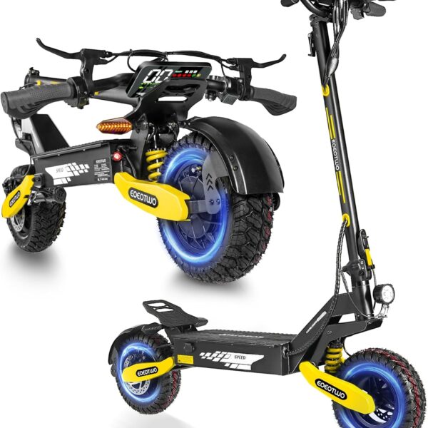 Electric Scooter for Adults, 1200W Motor Fast E Scooter, Foldable