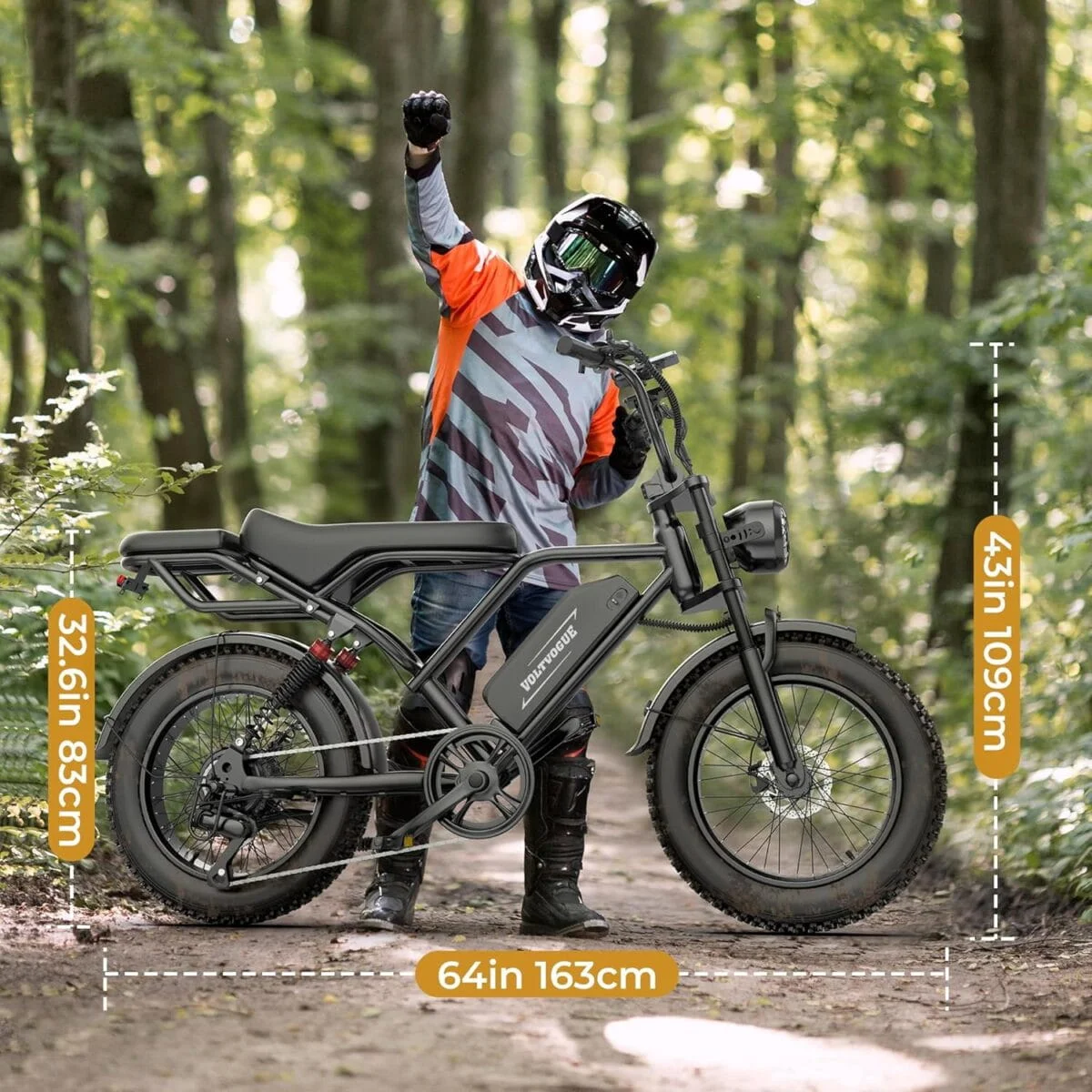 VOLTVOGUE ALL-TERRAIN X | Electric ebike | Full Suspension - Image 9
