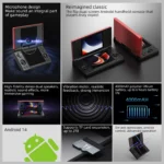 ANBERNIC RG DS Handheld Game Console 4" IPS Dual Screen Android 4000mAh RGDS Flip Video Games Player Retro Dual-screen Flip-Style Gaming Console - Image 9