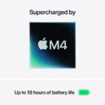 Apple 15" MacBook Air with M4 chip, 10-core CPU / 10-core GPU, 16GB Memory, 256GB SSD - Midnight - Image 4