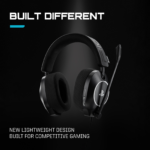 RIG R5 SPEAR PRO HS Wired Gaming Headset Officially Licensed for PlayStation, PS5, PS4, PC - 40mm Graphene Drivers, Optimized for Tempest 3D Audio, Flip-to-Mute Mic, Memory Foam Cushions, 3.5mm - Black - Image 8