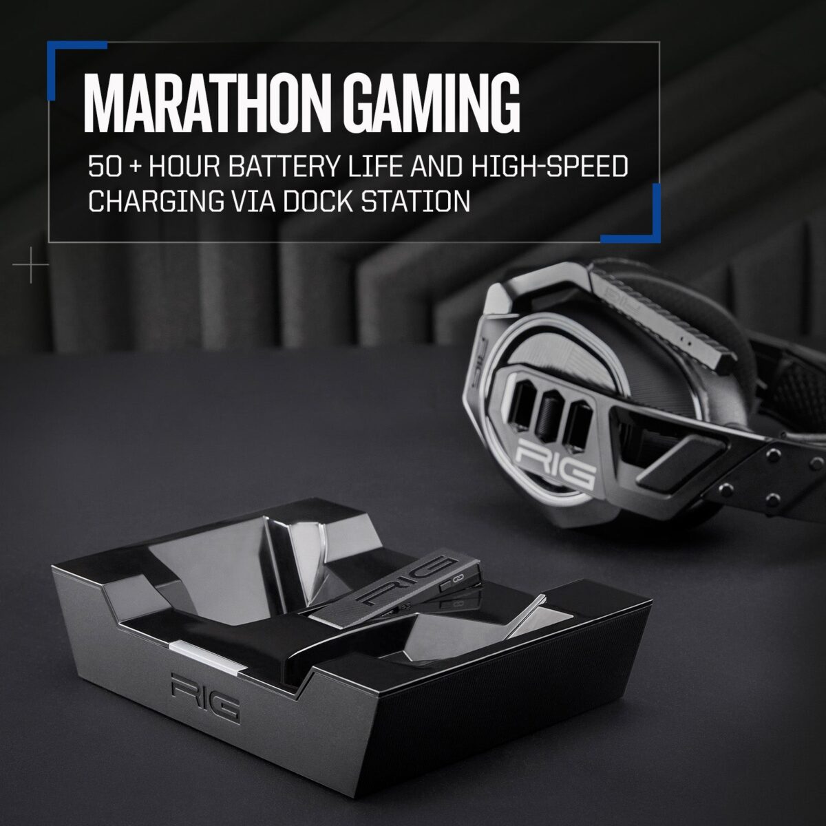 RIG 900 MAX HS Wireless Headset Officially Licensed for PlayStation - Includes FREE RIG M100 Streaming Microphone - Image 7