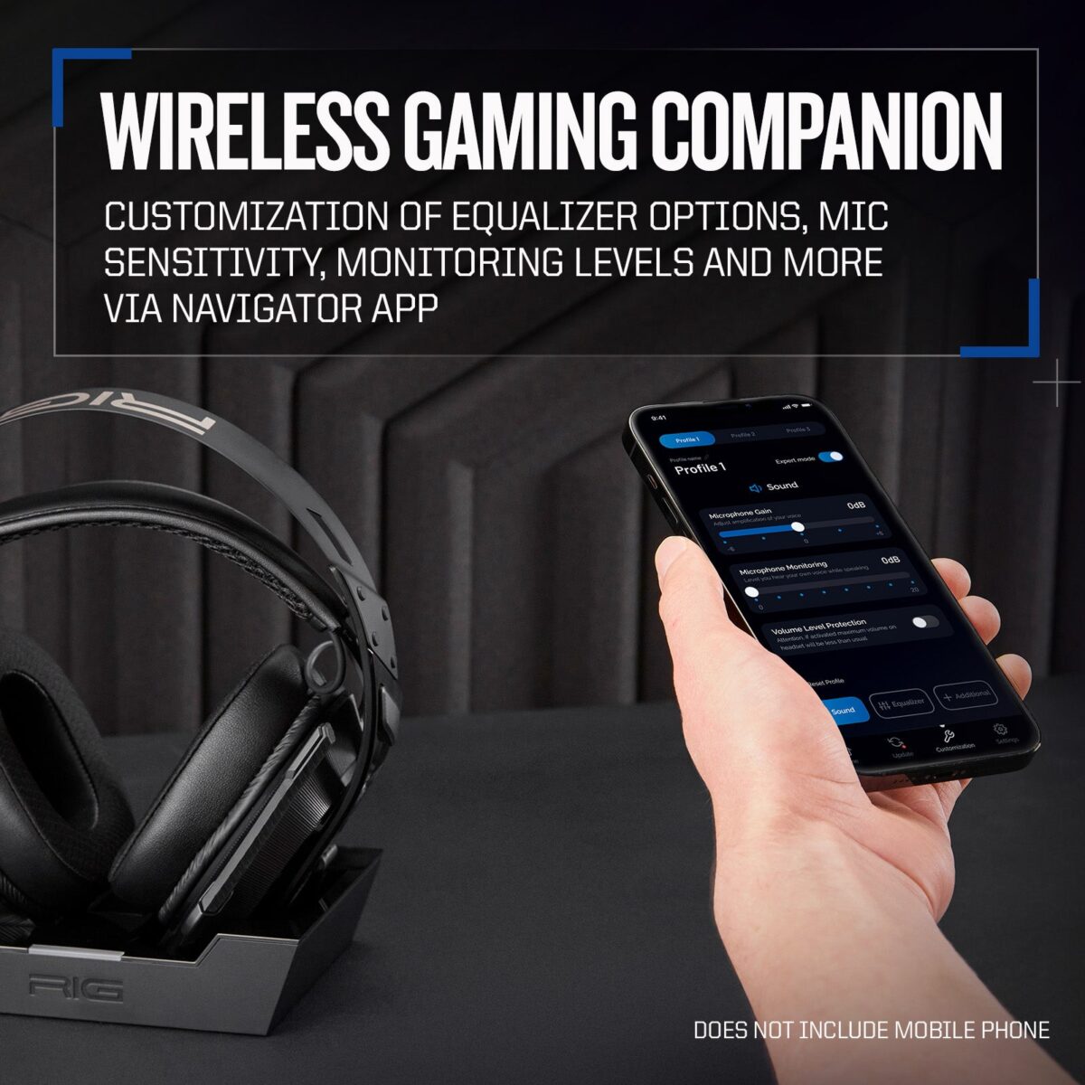 RIG 900 MAX HS Wireless Headset Officially Licensed for PlayStation - Includes FREE RIG M100 Streaming Microphone - Image 8