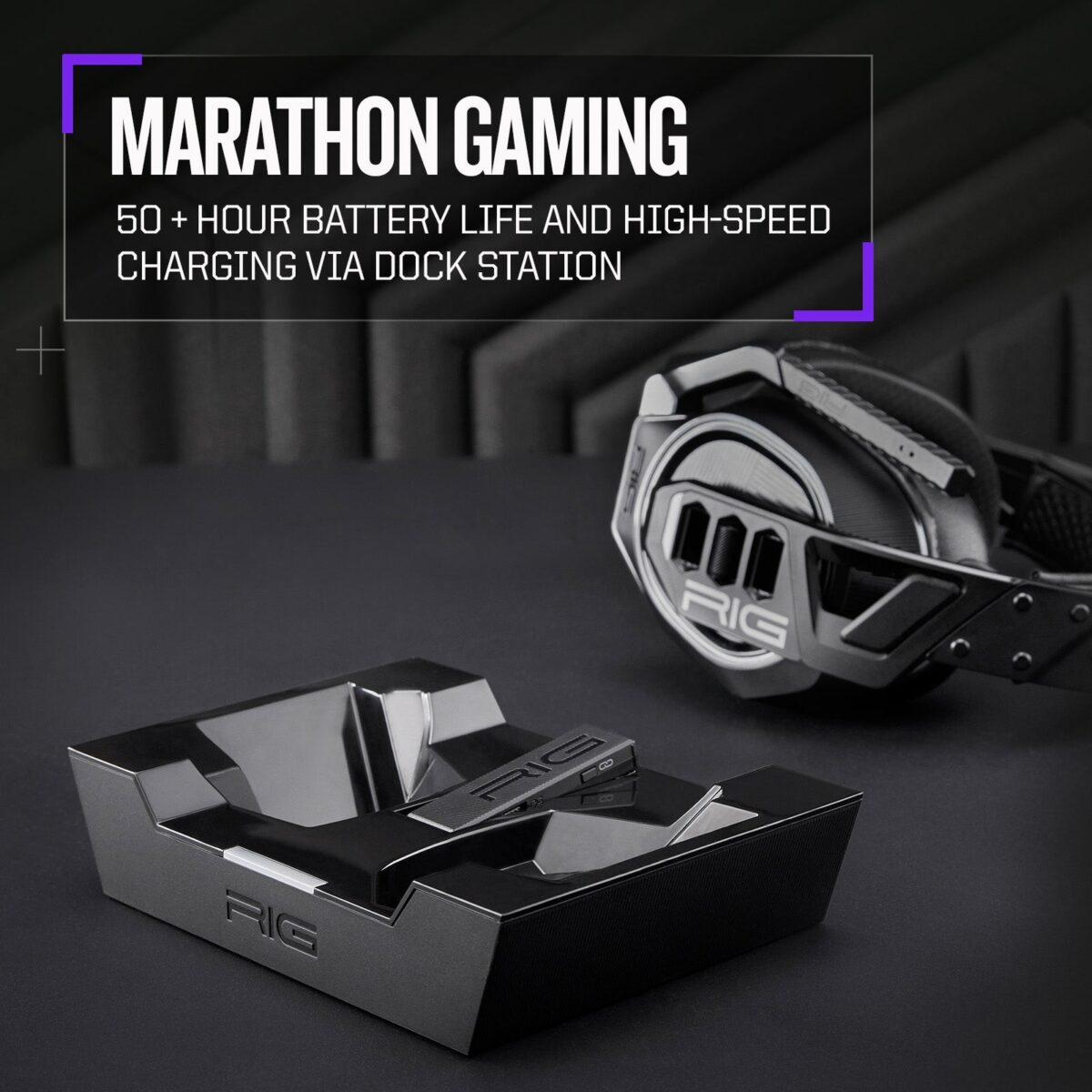 RIG 900 MAX HX Universal Dual Wireless Gaming Headset with 2.4GHz / Bluetooth Officially Licensed for Xbox Series X|S, Xbox One, PC - Image 9