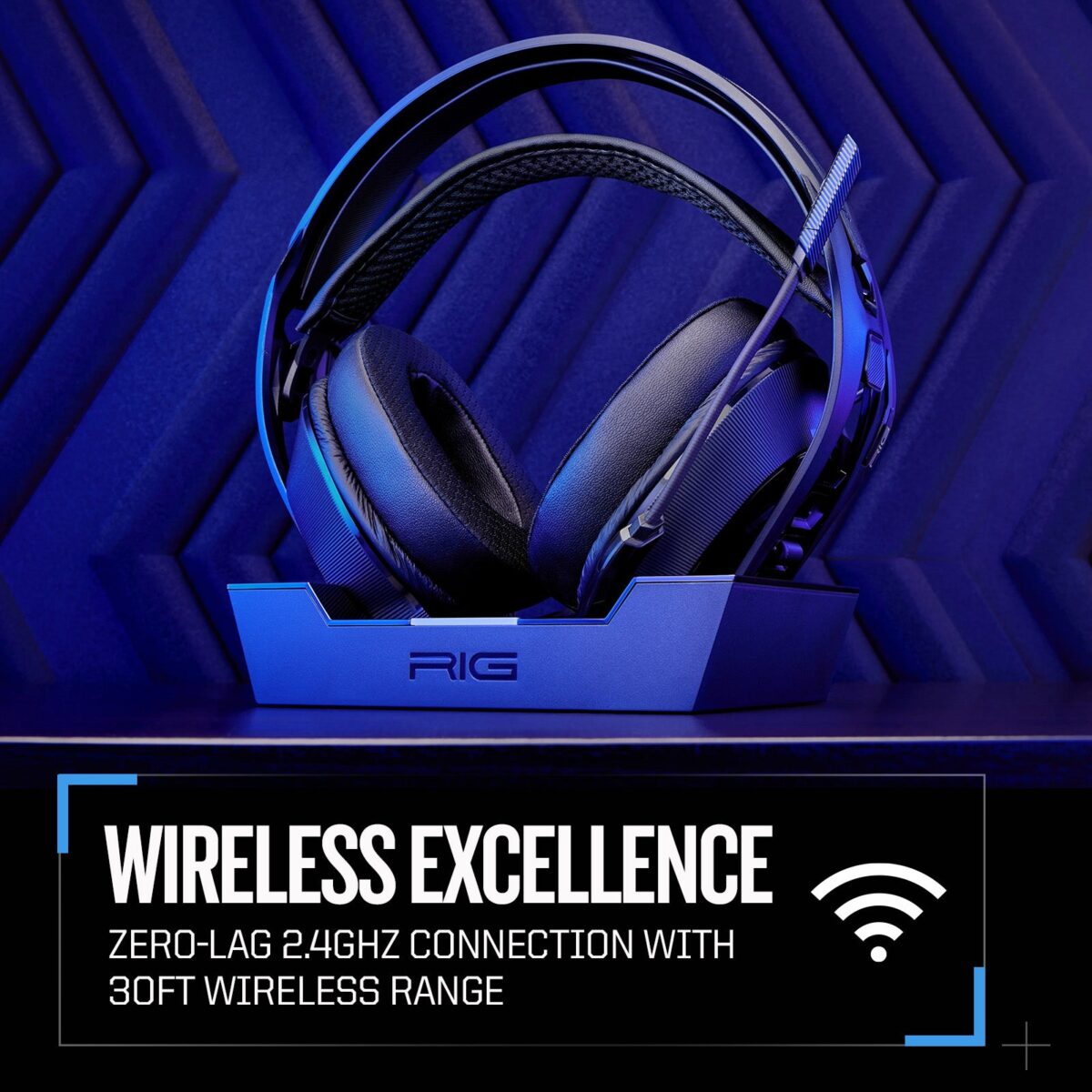RIG 800 PRO HS Wireless Gaming Headset & Multi-Function Base Station for PlayStation PS5, PS4, PC, Mac, USB - Image 2