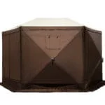 VEVOR Camping Gazebo Screen Tent, 12*12ft, 6 Sided Pop-up Canopy Shelter Tent with Mesh Windows, Portable Carry Bag, Stakes, Large Shade Tents for Outdoor Camping, Lawn and Backyard - Image 13