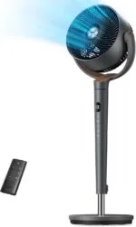 DREO Fan for Bedroom, 120° Oscillating Standing Fans, Quiet Floor Fan with DC Motor, 100ft Pedestal Fans for Room, 9 Speeds, 4 modes, 20dB, 120° Manual Vertical, 37-42" Adjustable Height, 9H Timer (复制) - Image 11