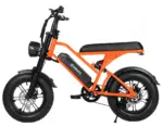 ESKUTE V100 Electric Bike for Adults, Electric Dirt Bike 1500W Peak Motor, All Terrain Dual Suspension E Bike 20+MPH Top Speed, Ebike Up to 60 Miles Range, 16" Fat Tire, 48V13Ah Battery, 7-Speed - Image 11