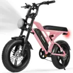 ESKUTE V100 Electric Bike for Adults, Electric Dirt Bike 1500W Peak Motor, All Terrain Dual Suspension E Bike 20+MPH Top Speed, Ebike Up to 60 Miles Range, 16" Fat Tire, 48V13Ah Battery, 7-Speed - Image 13