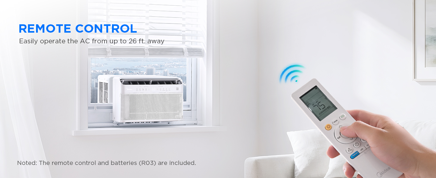 Midea U Shaped Smart Inverter Window Air Conditioner