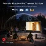 soundcore Nebula X1 Pro 4K Projector | World's First Mobile Theater Station - Image 2