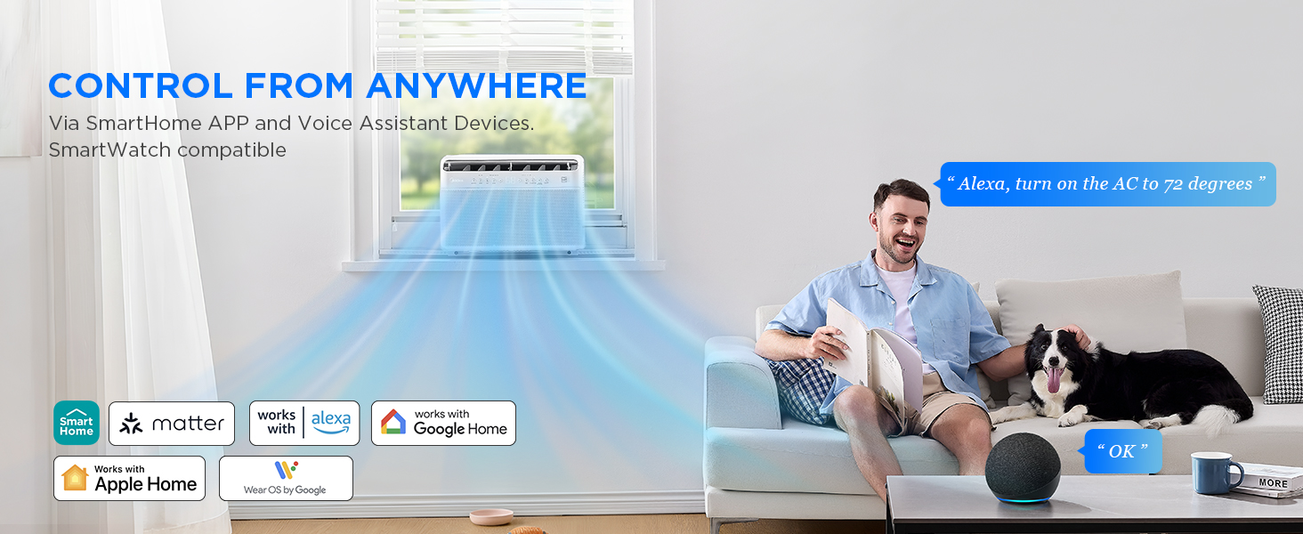 Midea U Shaped Smart Inverter Window Air Conditioner