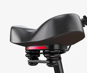 Dramatically improves ride comfort by absorbing road vibrations and shocks from uneven surfaces, significantly smoothing out your journey.